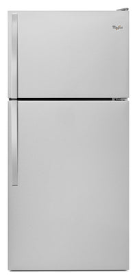  Réfrigérateur Whirlpool de 18,3 pi³ et de 30 po à congélateur supérieur - acier inoxydable monochrom…