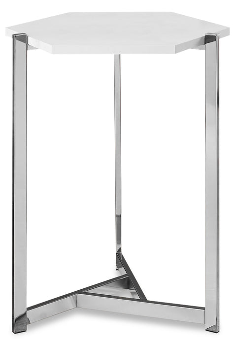 Table d'appoint Atka - blanche 