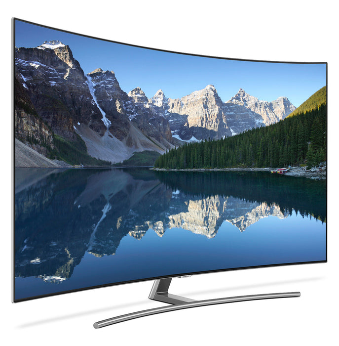 Téléviseur QLED SMART TV Samsung Q7C 2018 4K à écran incurvé de 65 po