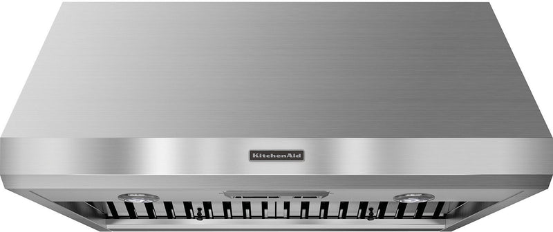 Hotte de cuisinière murale de style auvent KitchenAid de 36 po de type commercial – KXW8736YSS