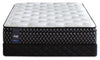 Ensemble matelas ferme à Euro-plateau Crimsan Posturepedic de Sealy pour grand lit