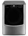 Sécheuse à gaz à la vapeur SteamDryerMC LG à énorme capacité de 9,0 pi³ - acier graphite