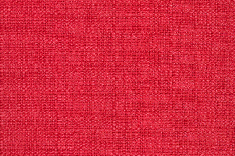 Causeuse sans accoudoirs Paris en tissu d'apparence lin - cerise