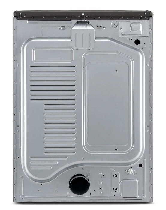 Laveuse à chargement frontal de 6,0 pi³ et sécheuse électrique de 9,0 pi³ de LG - acier graphite