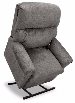 Fauteuil basculeur à inclinaison électrique à 3 positions, de 35,25 po et en tissu de chenille - gris