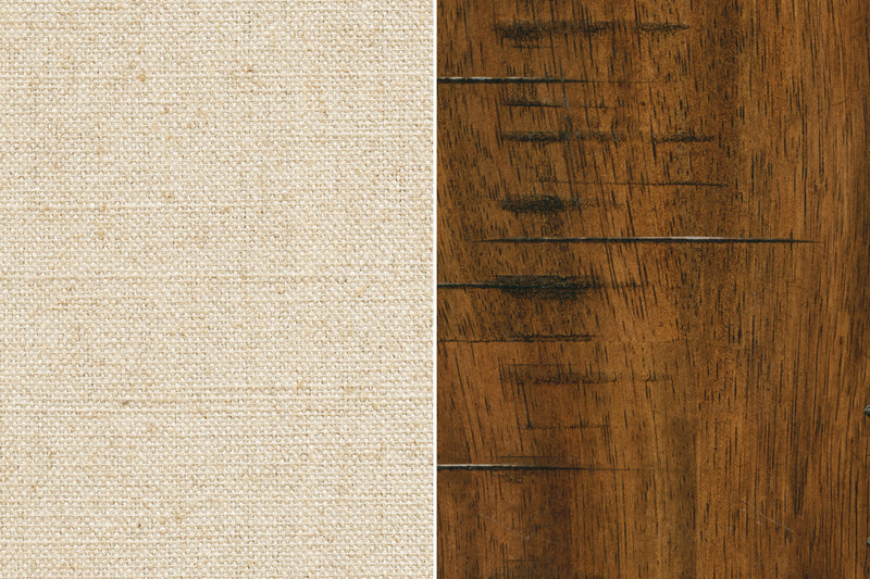 Ensemble de salle à manger Alpine 7 pièces - beige