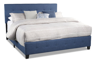 Page King Bed - Blue 
