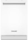Lave-vaisselle KitchenAid de 24 po avec option de séchage améliorée ProDryMC - blanc