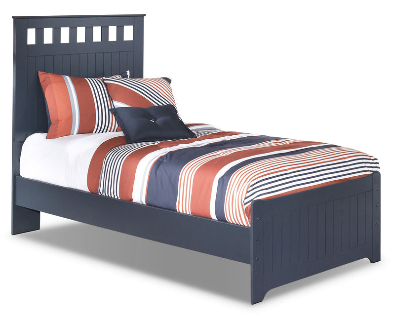 Ensemble de chambre à coucher Leo 7 pièces avec lit double à panneaux 