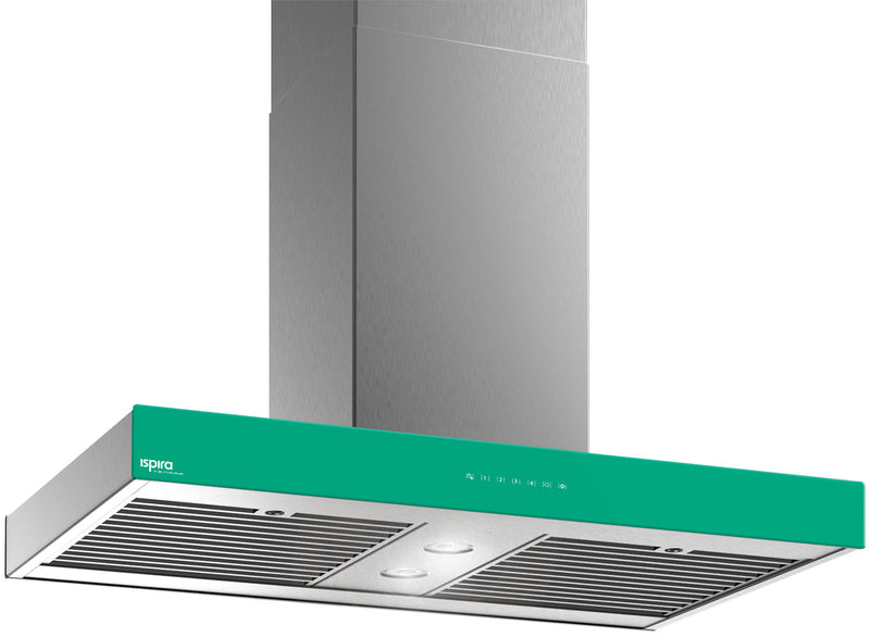 Hotte îlot Venmar Ispira de 36 po – vert émeraude