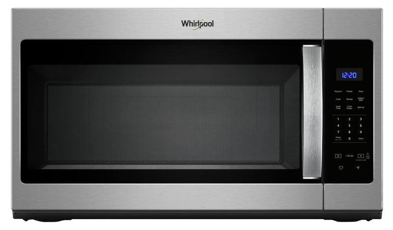 Whirlpool 1.7 Cu. Ft. Microwave Hood Combination with Electronic Touch Controls – YWMH31017HZ - Over-the-Range Microwave in Fingerprint-Resistant Stainless Steel