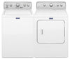Laveuse à chargement par le haut de 4,9 pi3 et sécheuse électrique de 7,0 pi3 de Maytag  – blanches