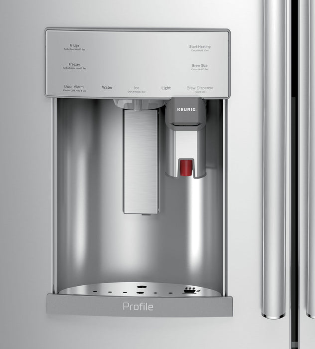 Réfrigérateur GE de 22,1 pi³ avec système d'infusion KeurigMD – PYE22PSKSS