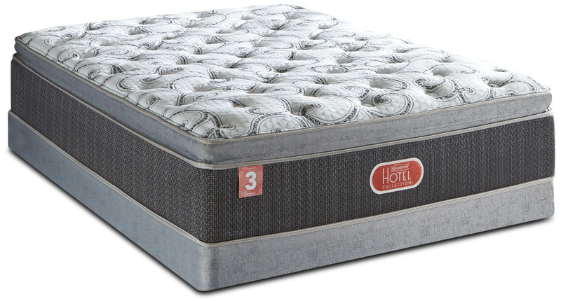 Ensemble matelas ferme à plateau-coussin épais Hotel Diamond 3 Beautyrest pour grand lit