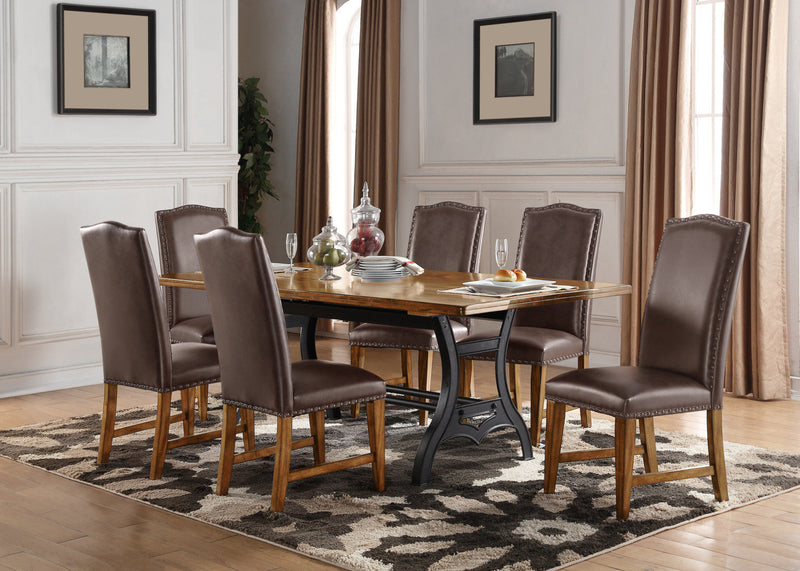 Chaise de salle à manger Alpine – brune