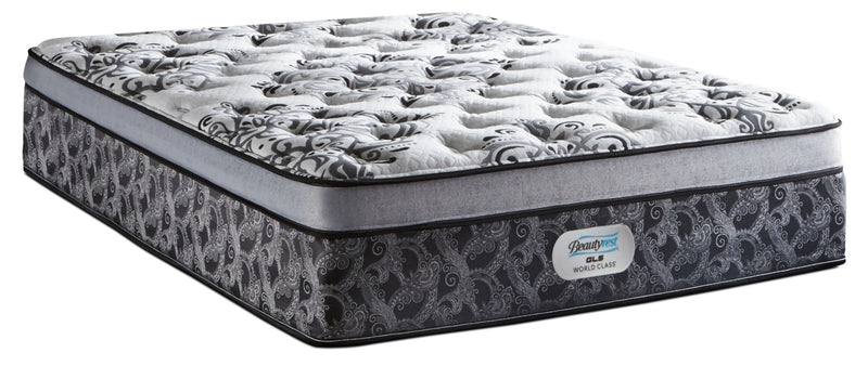 Matelas ferme à Euro-plateau GL5 Genesis de Beautyrest World Class pour très grand lit