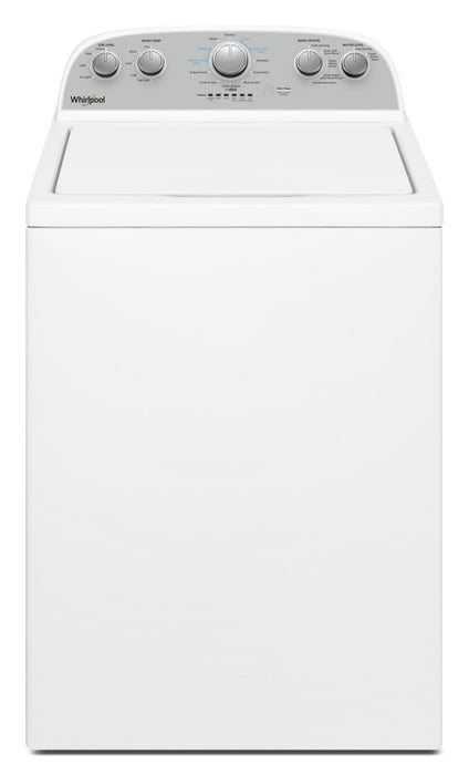 Laveuse à chargement par le haut de 4,4 pi³ et sécheuse électrique de 7,0 pi³ de Whirlpool
