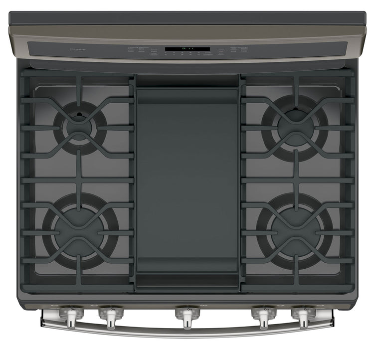 Cuisinière à gaz amovible GE de 5,6 pi³ – PCGB911EEJES