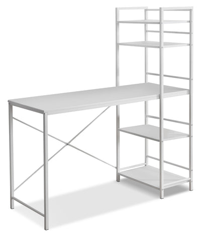 Lulea Desk – White - Modern style Desk in White