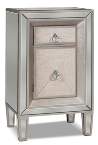 Armoire décorative Enna de 16 po - argenté antique