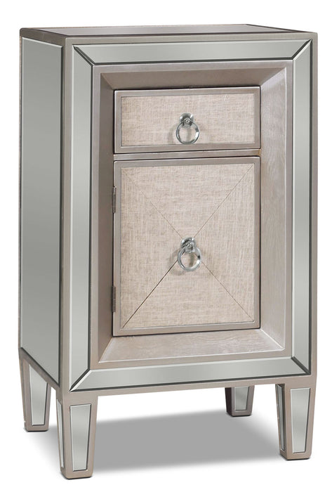 Armoire décorative Enna de 16 po - argenté antique