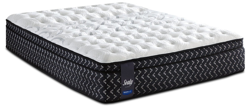 Matelas semi-ferme à Euro-plateau Highbury Posturepedic de Sealy pour lit simple très long