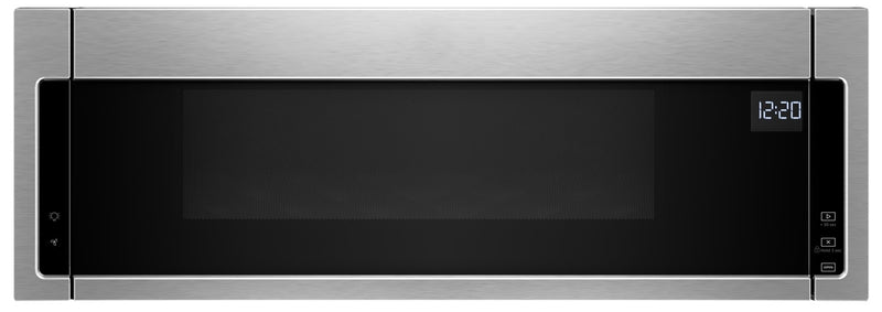 Whirlpool 1.1 Cu. Ft. Low-Profile Microwave Hood Combination – YWML55011HS - Over-the-Range Microwave in Stainless Steel