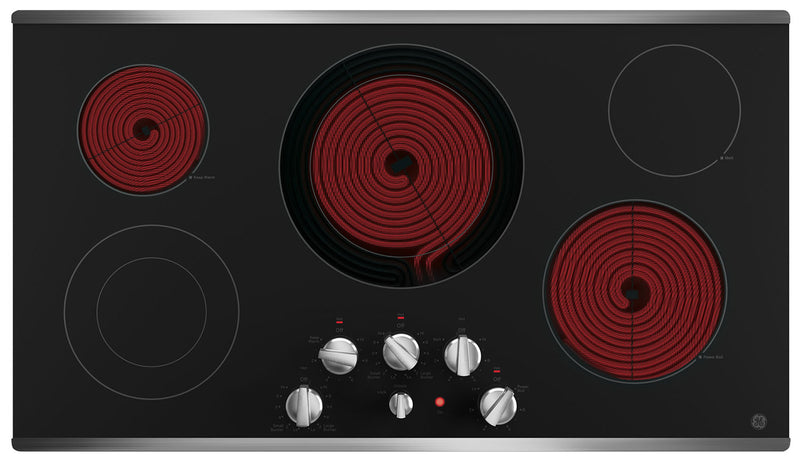 Surface de cuisson électrique GE de 36 po – JP3536SJSS