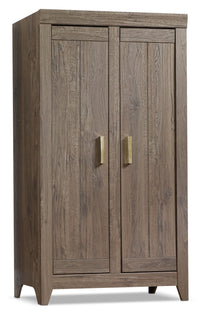Armoire de rangement large Adept - chêne fossile