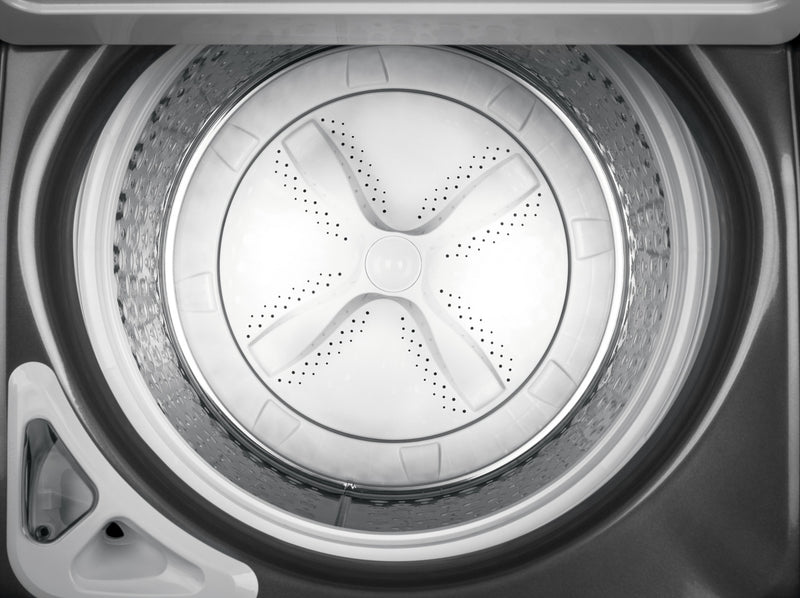 Laveuse à chargement par le haut de 5,3 pi³ et sécheuse électrique de 7,4 pi³ de GE