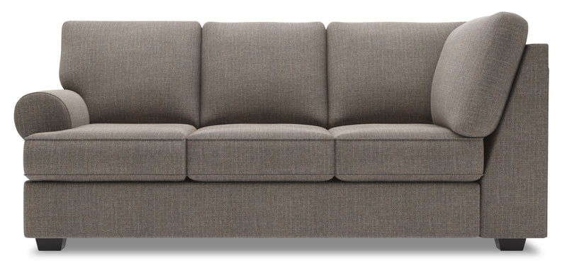 Sofa de gauche pour rallonge Roll de la collection Sofa Lab - Luna fumée