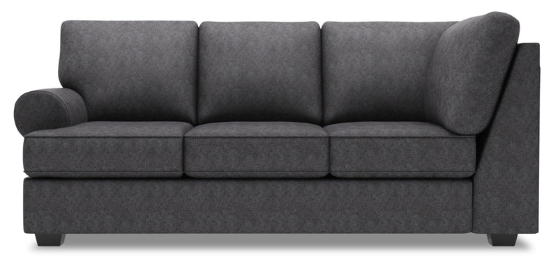 Sofa de gauche pour rallonge Roll de la collection Sofa Lab - Anthracite luxueux