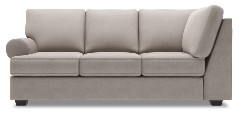 Sofa de gauche pour rallonge Roll de la collection Sofa Lab - Pax ardoise