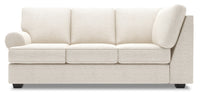 Sofa de gauche pour rallonge Roll de la collection Sofa Lab - Sable luxueux