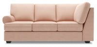  Sofa de gauche pour rallonge Roll de la collection Sofa Lab - Pax rose 
