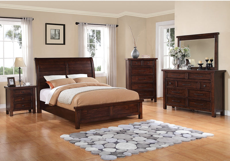 Ensemble de chambre à coucher Sonoma 7 pièces avec grand lit