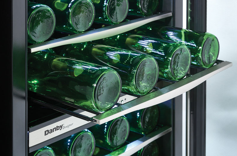 Refroidisseur à vin Danby de 4 pi³ et de 19,4 po à 2 zones - acier inoxydable - DWC040A3BSSDD