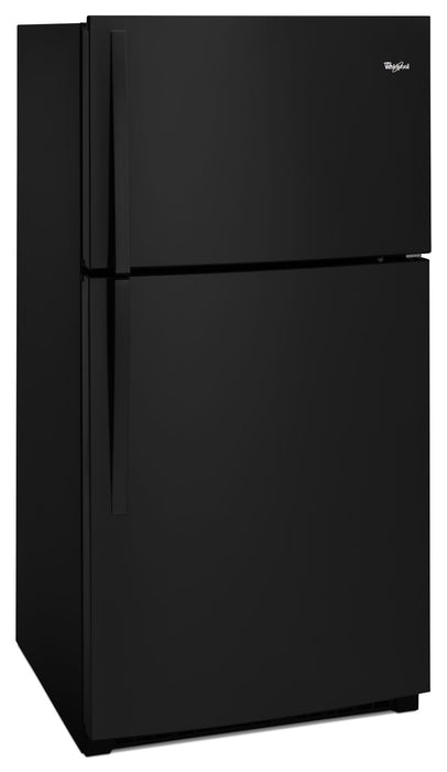 Réfrigérateur Whirlpool de 21,3 pi³ et de 33 po à congélateur supérieur - noir - WRT541SZDB