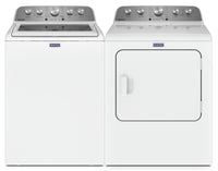  Laveuse à chargement par le haut de 5,5 pi³ et sécheuse électrique de 7 pi³ de Maytag 