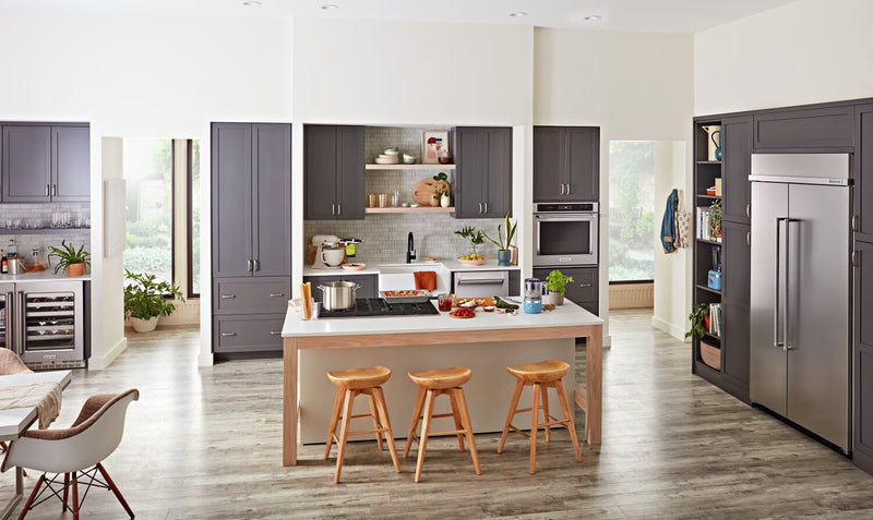 Réfrigérateur KitchenAid de 30 pi³ et de 48 po à compartiments juxtaposés - acier inoxydable avec fini PrintShieldMC - KBSN708MPS