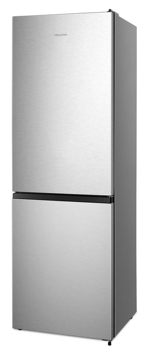 Réfrigérateur Hisense de 10,7 pi³ et de 23,4 po à congélateur inférieur - titane - RB12A2CSE
