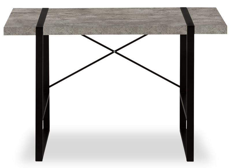 Bureau Avery de 49 po - apparence béton gris