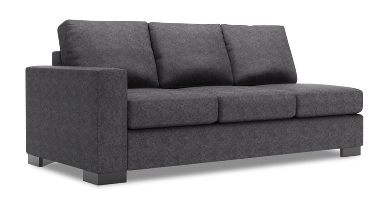 Sofa-lit de gauche Track de la collection Sofa Lab - Luxury Charcoal