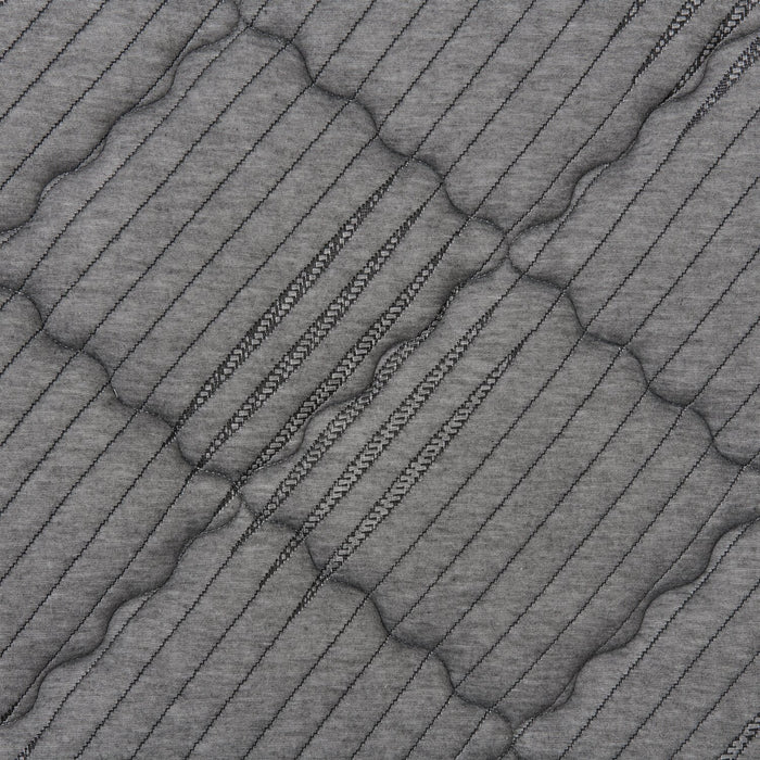 Ensemble matelas à Euro-plateau à profil bas dans une boîte Aspen de Springwall pour lit double