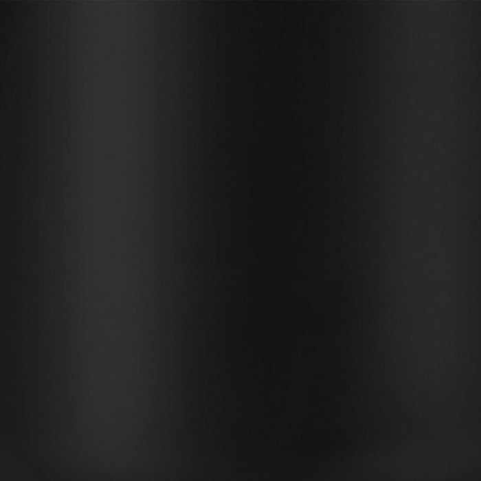 Lampe de table de 24 po béton noir avec abat-jour gris