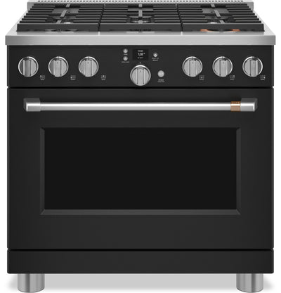 Café 5.75 Cu. Ft. Commercial-Style 6-Burner Dual Fuel Range - C2Y366P3TD1 