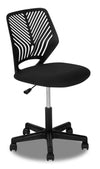 Chaise de bureau Luke de 20 po pour enfants - noire