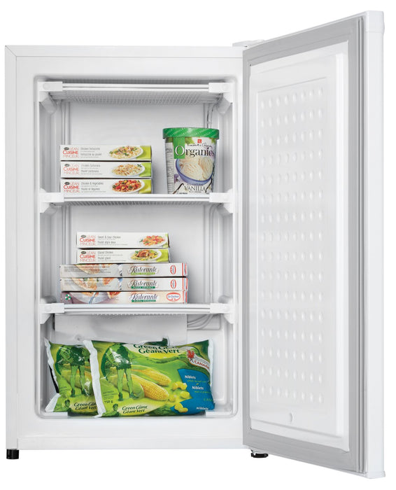 Congélateur vertical Danby de 3,2 pi³ et de 20,7 po à 1 porte - blanc - DUFM032A3WDB