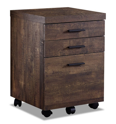 Bruno Filing Cabinet - Brown  