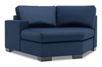 Fauteuil Cuddler de gauche Track de la collection Sofa Lab - Pax Navy